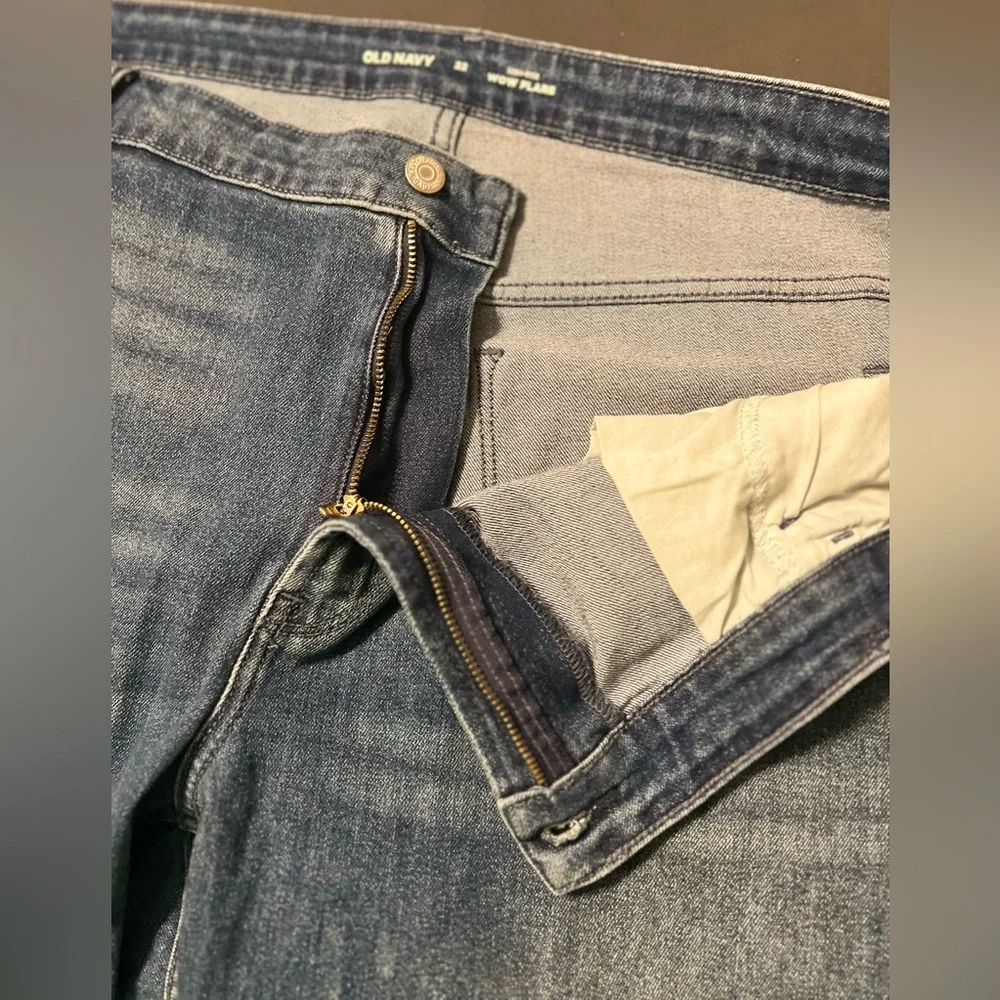 Old Navy Women’s Size 22 High Rise WOW Flare Medium Wash Blue Jeans - Picture 6 of 14